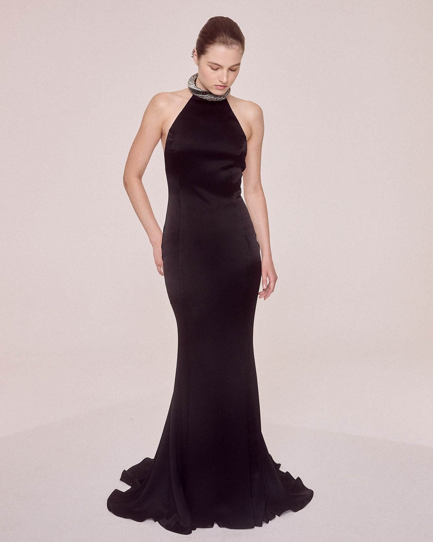 ACS25507-Satin Dress