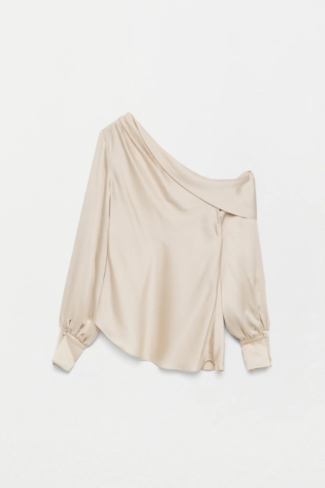 SI-2081-Q Alice one shoulder champagne Top