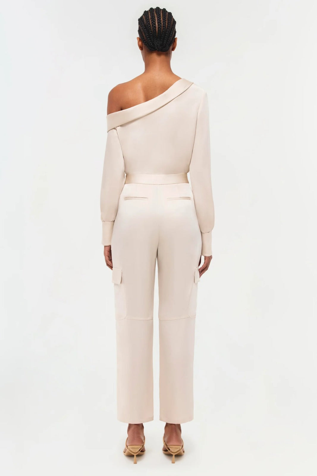 SI-2081-Q Alice one shoulder champagne Top