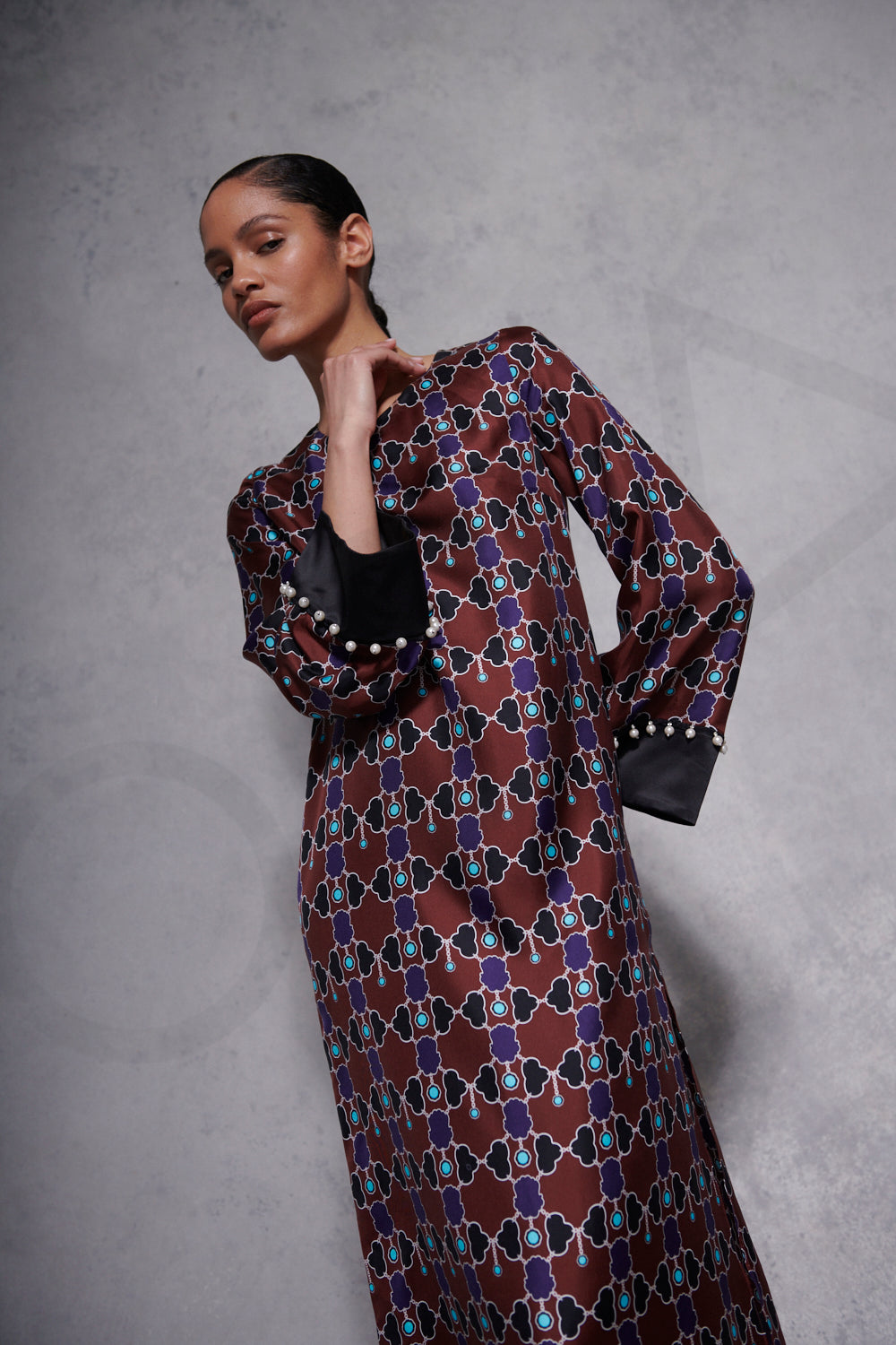 Seraphina silk twill