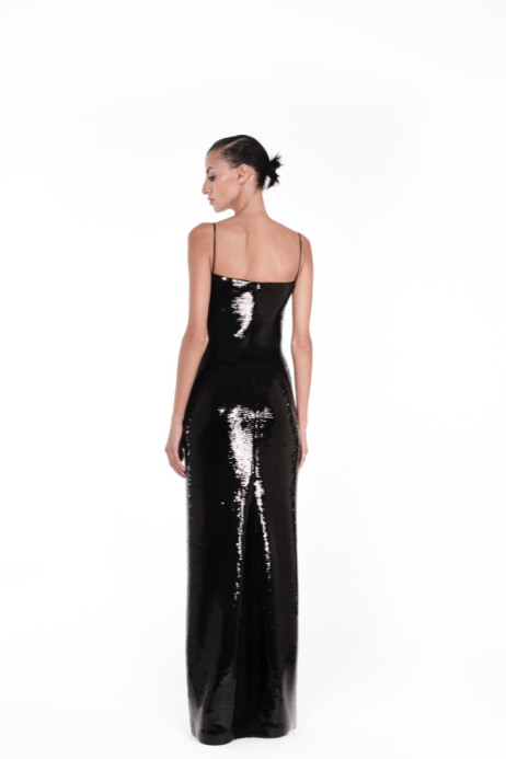 BARE DRESS MAXI WITH CHOKER