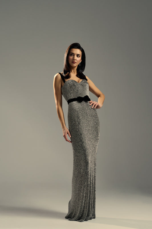 LONG EMBROIDERY DRESS